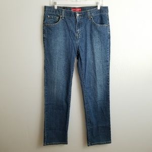 Levi's Nouveau Straight Stretch 505 Jeans Size 12M
